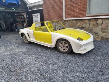 Rare Porsche 914 -1970 avec numéros correspondants, conversi, Achat, Cabriolet, Boîte manuelle, 2 portes