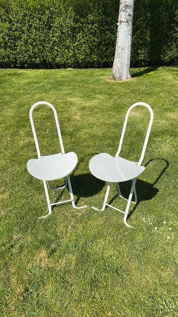 Gastone Rinaldi Paperclip plooistoelen beschikbaar voor biedingen
