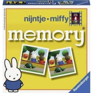 Miffy Memory Ravensburger 48 cartes, Hobby & Loisirs créatifs, Trois ou quatre joueurs, Enlèvement ou Envoi, Utilisé, Ravensburger