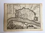 Kopergravure plattegrond Antwerpen 1692 Jacobus Harrewijn, Boeken, Ophalen of Verzenden, Voor 1800, België, Landkaart
