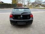 BMW  114 I  BENZINE  ZWART  KOOPJE, Auto's, BMW, Euro 5, Zwart, 1590 cc, Zwart