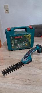 BOSCH draadloze schaar, heggenschaar met 3 messensets, Ophalen, Zo goed als nieuw, Accu, BOSCH