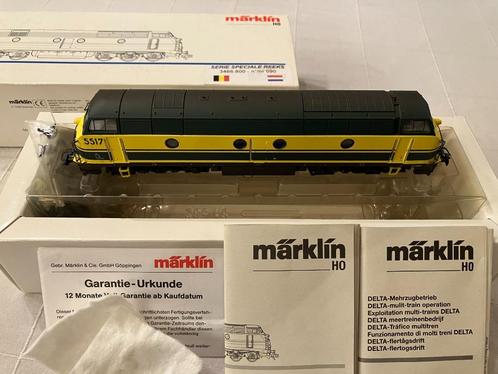 Marklin NMBS Diesel .5517 3466.800 5 polig MFX SPECIAAL!, Hobby & Loisirs créatifs, Trains miniatures | HO, Comme neuf, Enlèvement ou Envoi