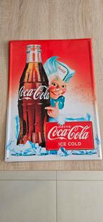Retro Coca-Cola bord, Verzamelen, Nieuw, Ophalen