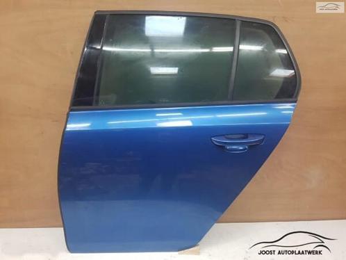 Portier linksachter Volkswagen Golf VI ('08-'13) Rising Blue, Auto-onderdelen, Carrosserie, Deur, Volkswagen, Achter, Links, Gebruikt