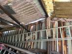 Aluminium ladder, Doe-het-zelf en Bouw, Ladders en Trappen, Ophalen, Gebruikt, Ladder, Opvouwbaar of Inschuifbaar