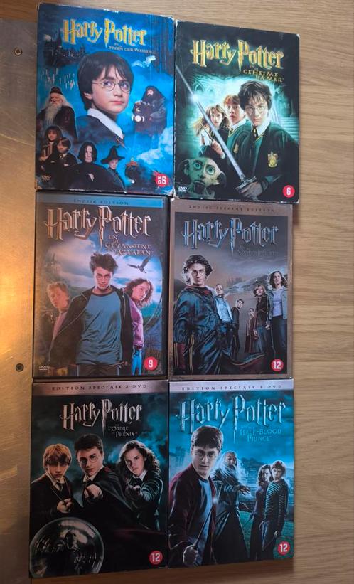 Harry Potter 1 t.e.m. 6 (special editions), Cd's en Dvd's, Dvd's | Science Fiction en Fantasy, Gebruikt, Fantasy, Ophalen of Verzenden
