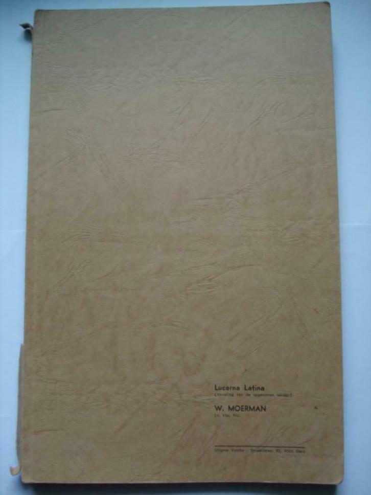 5. Lucerna Latina Vertaling van de opgenomen teksten. W. Mo, Boeken, Schoolboeken, Gelezen, Latijn, ASO, Verzenden
