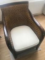 Rotan chaise 2 stuks, Huis en Inrichting, Ophalen, Zo goed als nieuw, Eenpersoons, Riet of Rotan