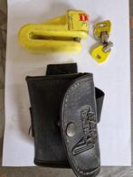 schijfremslot met opbergzakje te koop, Motoren, Ophalen, Gebruikt