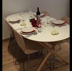 Mooie ovalen tafel te koop., Huis en Inrichting, Ophalen, Gebruikt, 150 tot 200 cm, 50 tot 100 cm