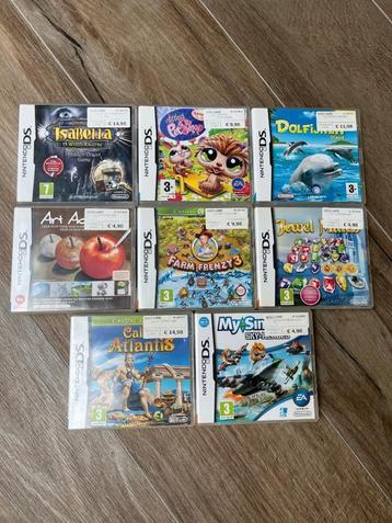 Nintendo DS games  beschikbaar voor biedingen