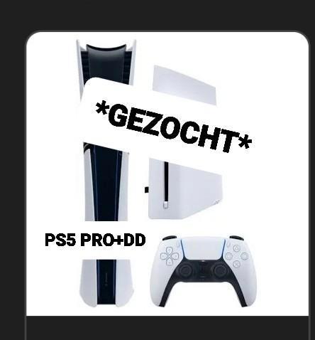 Ps5 pro+dd?gezocht"inr?nieuwe galaxy s25fe(upgraded)/f(Breda, Games en Spelcomputers, Spelcomputers | Sony PlayStation 5, Zo goed als nieuw