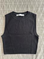 Zwart topje Zara maat M, Kleding | Dames, Topjes, Maat 38/40 (M), Nieuw, Ophalen of Verzenden, Zonder mouw