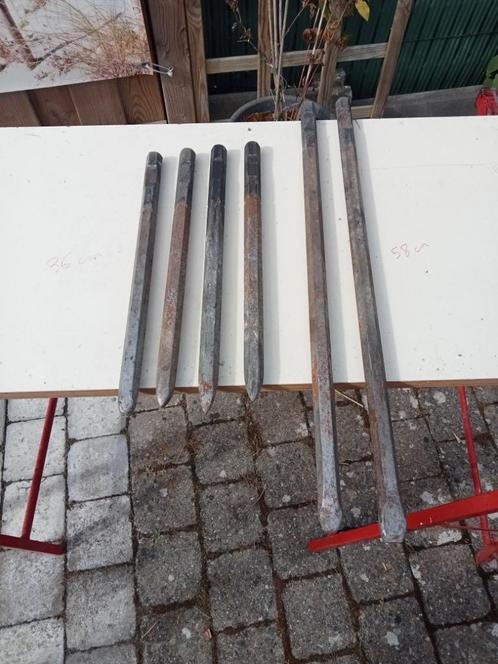 breekhamer " punten " voor zware Spit breekhamer, Doe-het-zelf en Bouw, Gereedschap | Boormachines, Gebruikt, Boor- en/of Breekhamer