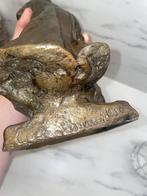 Sculpture en bronze – Maternité (1905) – Femme et enfant, Enlèvement ou Envoi, Bronze