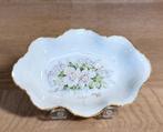 Porcelaine de Limoges handgeschilderd ovalen schaaltje, 1975, Ophalen of Verzenden