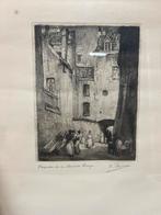 Kurt Peiser - Impasse de la Maison Rouge, Antiek en Kunst, Ophalen of Verzenden