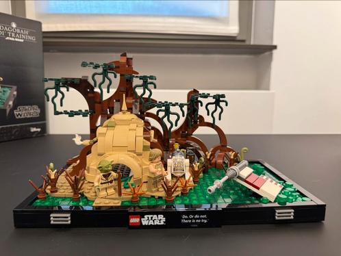 Lego star wars 75330 - Dagobah Jedi Training diorama, Enfants & Bébés, Jouets | Blocs de construction, Comme neuf, Enlèvement ou Envoi