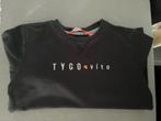 Trui TYGO & vito, zwart, goede staat, maat 134/140, Kinderen en Baby's, Kinderkleding | Maat 140, Ophalen of Verzenden, Gebruikt