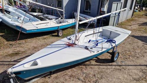 Laser 2 regatta, Watersport en Boten, Open zeilboten, Gebruikt, Laser, 3 tot 6 meter, Polyester, Ophalen