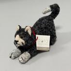 Dora Designs - Kat cat poes Paperweight faux leer suedette, Ophalen of Verzenden, Nieuw, Dier