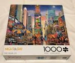 Buffalo "Time Square, NY" - USA - 1000 st - volledig, Hobby en Vrije tijd, 500 t/m 1500 stukjes, Legpuzzel, Zo goed als nieuw