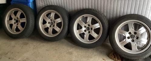 Aluvelgen (4x) voor/voor Audi A4/A5, Auto-onderdelen, Banden en Velgen, Band(en), Winterbanden, 17 inch, Personenwagen, Gebruikt