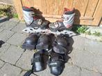 Inline skates maat 27 tot 31, Autres marques, Rollers 4 roues en ligne, Réglable, Enlèvement