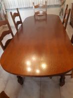 TAFEL EN STOELEN, Ophalen, Gebruikt, 50 tot 100 cm, Vijf personen of meer