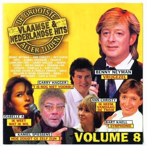 CD- De Grootste Vlaamse & NL Hits Aller Tijden - Volume 8, CD & DVD, CD | Néerlandophone, Enlèvement ou Envoi