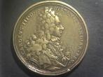 " 1710 Carolus III., koning van Spanje en India", Postzegels en Munten, Ophalen of Verzenden, Brons