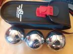 Pétanque : une triplette 740gr/74, Ophalen, Zo goed als nieuw