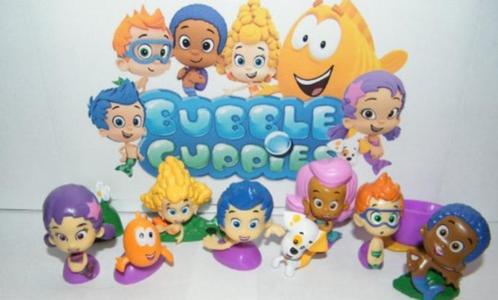 Bubble Guppies figuren Nieuw - 12 stuks, Kinderen en Baby's, Speelgoed | Actiefiguren, Nieuw, Ophalen of Verzenden