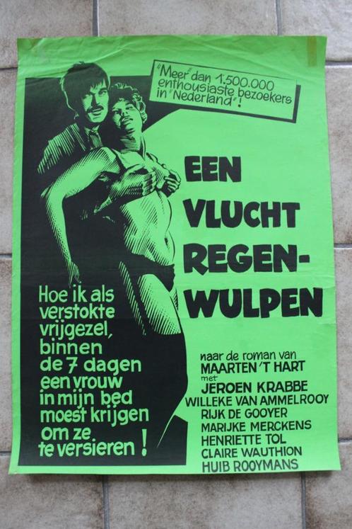filmaffiche een vlucht regenwulpen 1981 filmposter, Collections, Posters & Affiches, Utilisé, Cinéma et TV, A1 jusqu'à A3, Rectangulaire vertical
