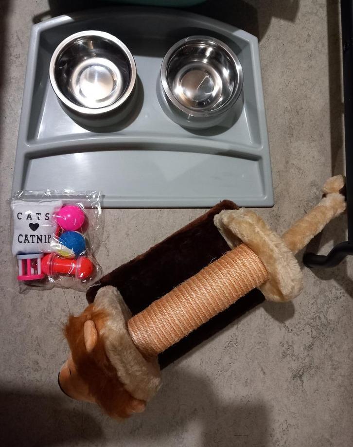 Set voor je kleine haarbal 🐾🐱, Dieren en Toebehoren, Kattenbakken, Nieuw, Ophalen