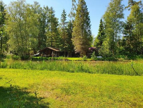 Off-grid vakantiehuis met 2 vijvers op 5000m2, Immo, Buitenverblijven te koop, Provincie Limburg, Chalet, Verkoop zonder makelaar
