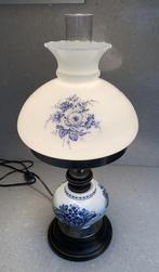 Lampe en opaline et faïence, Comme neuf, Enlèvement ou Envoi, 50 à 75 cm, Verre