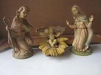 Kerstfiguren Jozef Maria Jezus Kribbe, Diversen, Kerst, Ophalen of Verzenden, Gebruikt