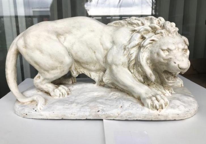 Sculpture Lion après Barye Terra Cotta 😍😎🤗👀👌, Antiquités & Art, Art | Sculptures & Bois, Enlèvement ou Envoi