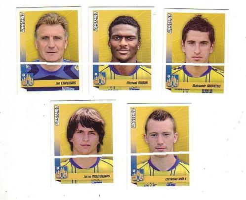 Panini Football 2011 Westerlo / 5 stickers, Verzamelen, Sportartikelen en Voetbal, Zo goed als nieuw, Poster, Plaatje of Sticker