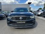 Vw Tiguan 1.4 benzine + elektrisch DSG plug-in hybride, 2022, Auto's, 4 cilinders, 35 g/km, Zwart, Leder