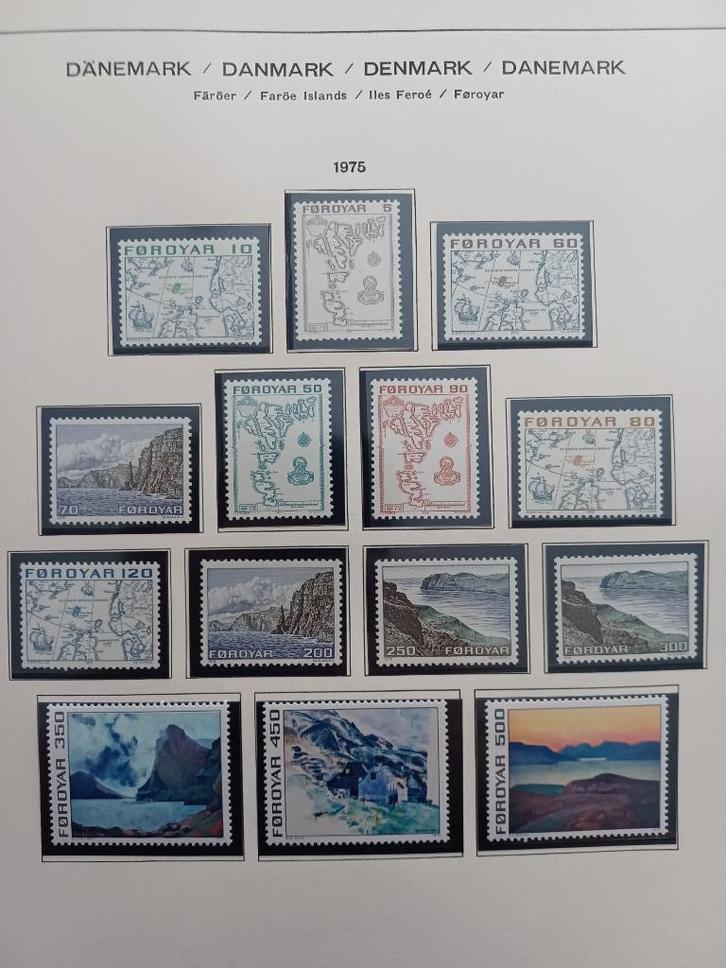 Postzegelverzameling Faeroer, Postzegels en Munten, Postzegels | Volle albums en Verzamelingen, Ophalen of Verzenden