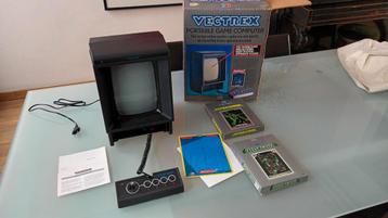 Vectrex spelcomputer compleet en werkend met 2 spellen