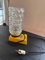 Lampe vintage en verre Charles Essig / année 1960/70, Ophalen, Gebruikt, Glas, Vintage