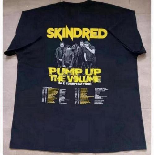Skindred Pump up the volume 2015 uk & eu tour t-shirt Maat L, Verzamelen, Muziek, Artiesten en Beroemdheden, Kleding, Ophalen of Verzenden