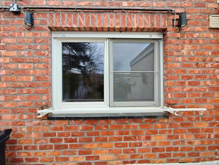 Dubbel houten raam, Bricolage & Construction, Châssis & Portes coulissantes, Utilisé, Enlèvement