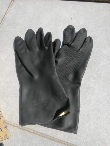 Marigold rubberen huishoudhandschoenen - Zwart - XL - 12 st beschikbaar voor biedingen