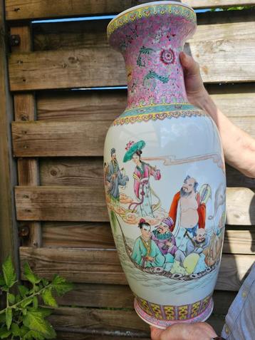 Vase chinois en porcelaine chinoise Jingdezhen Chine Qianlon, Envoi