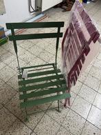2 chaises bistro métal neuves Hesperide, Ophalen, Zo goed als nieuw